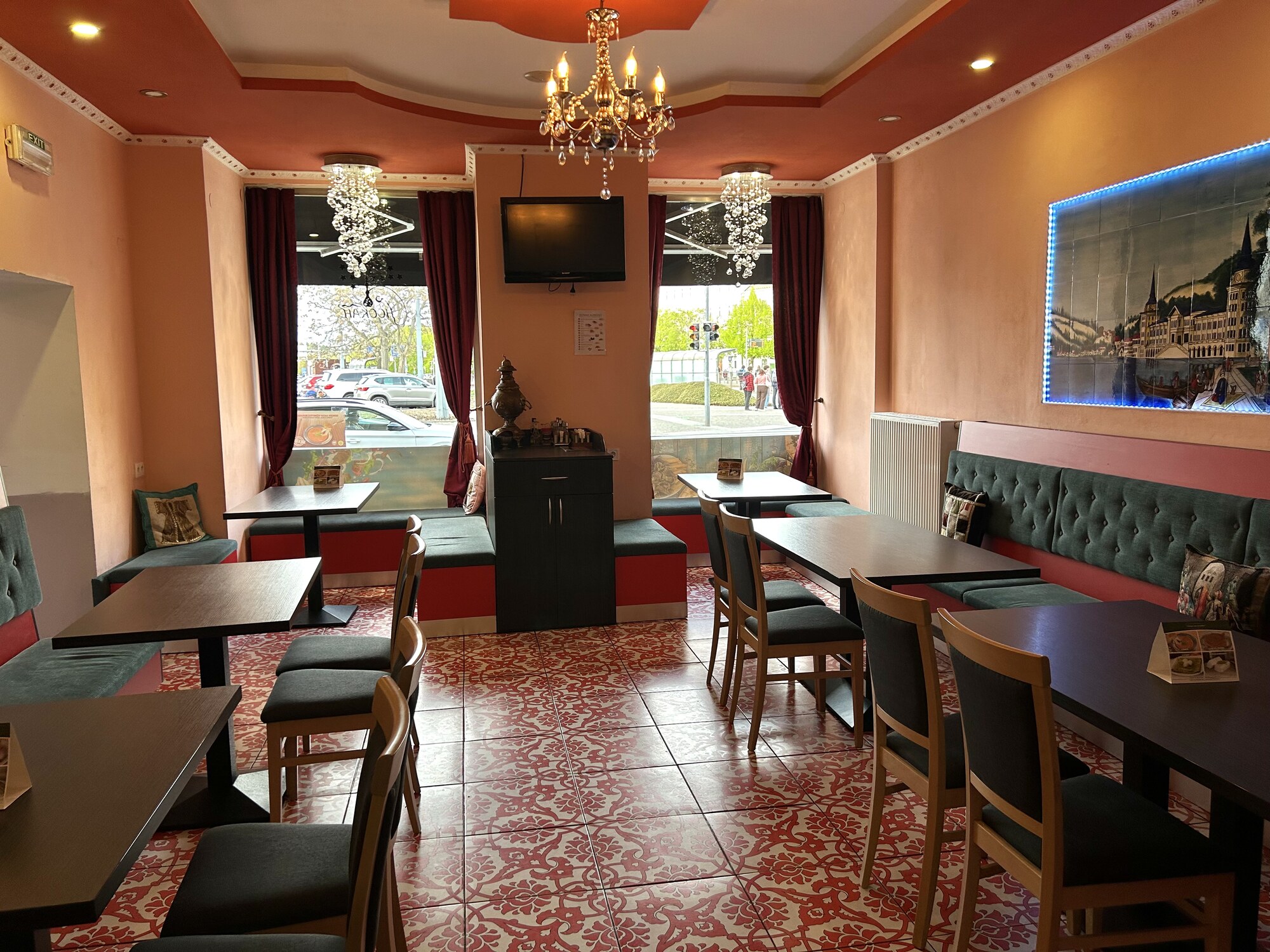Prostor restaurace Antalya Kebap